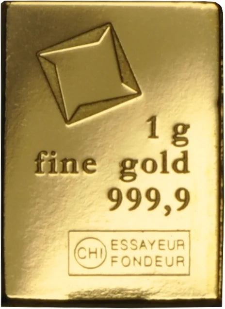 1g Gold Bar CombiBar