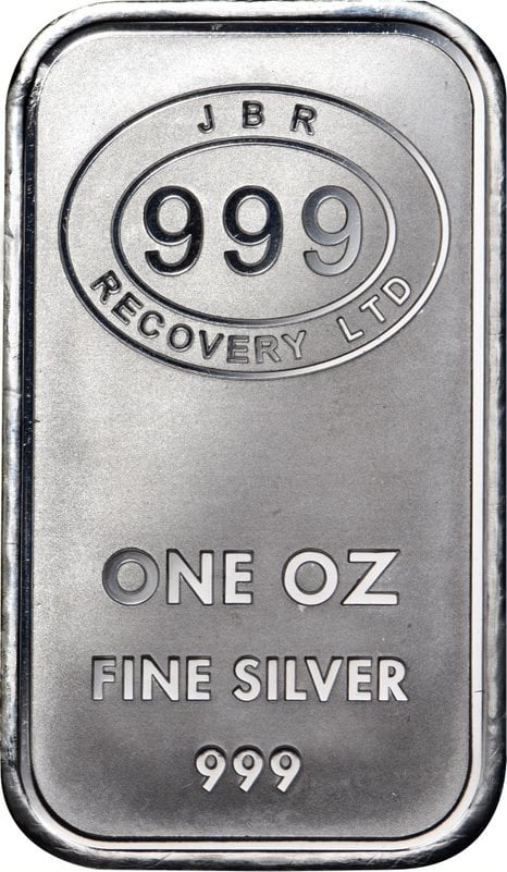 1oz Silver Bar