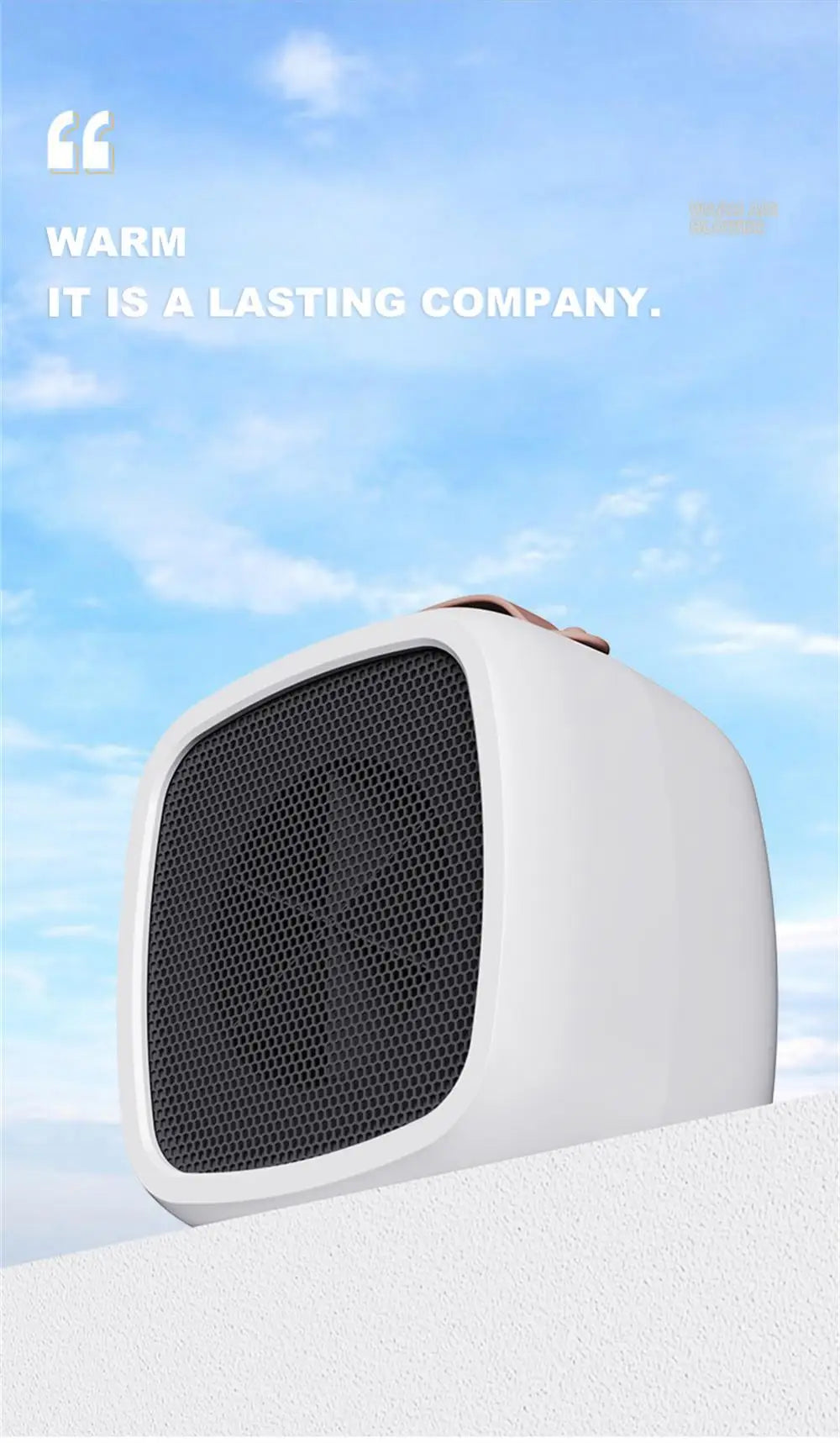 Mini Heater Air Heater Powerful Warm Blower Fast Heater Fan USB Office Heat Desktop Electric Heater For Home Student Dormitory