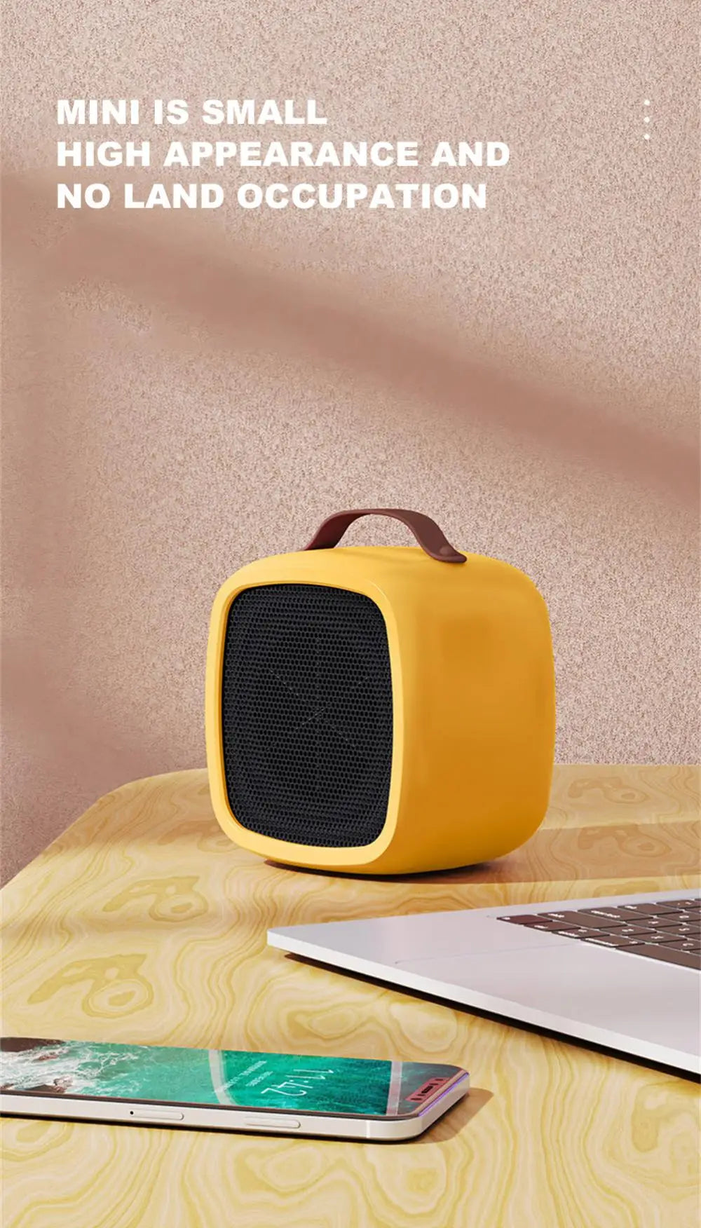 Mini Heater Air Heater Powerful Warm Blower Fast Heater Fan USB Office Heat Desktop Electric Heater For Home Student Dormitory