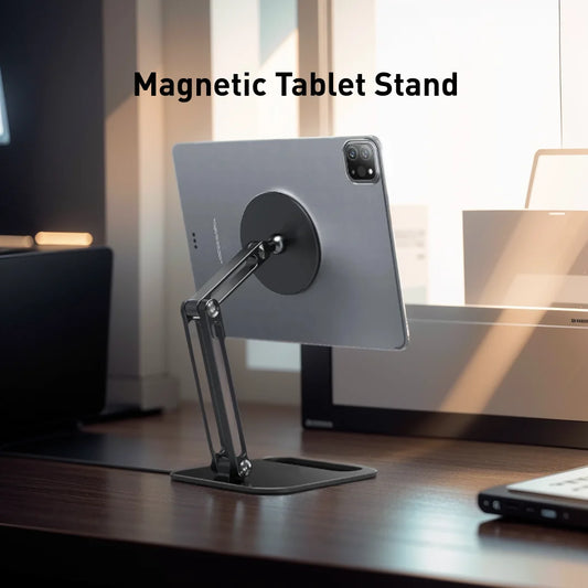 Metal Magnetic Tablet Stand Holder Pad Folddable Support for iPad Air Pro 12 Mini Xiaomi Samsung Accessories