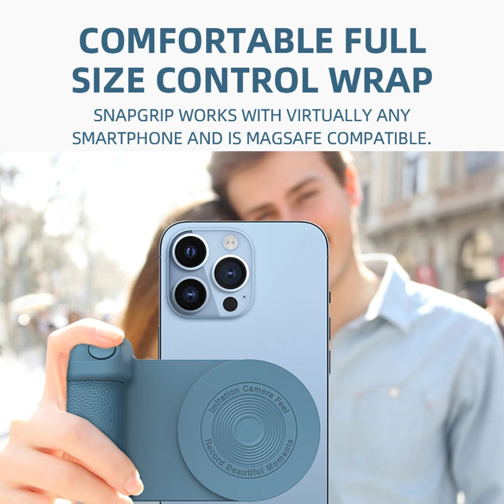 Multifunctional Camera Grip Bluetooth-compatible Handheld Phone Selfie Holder Anti-shake for Samsung Huawei Xiaomi iPhone 14 Pro