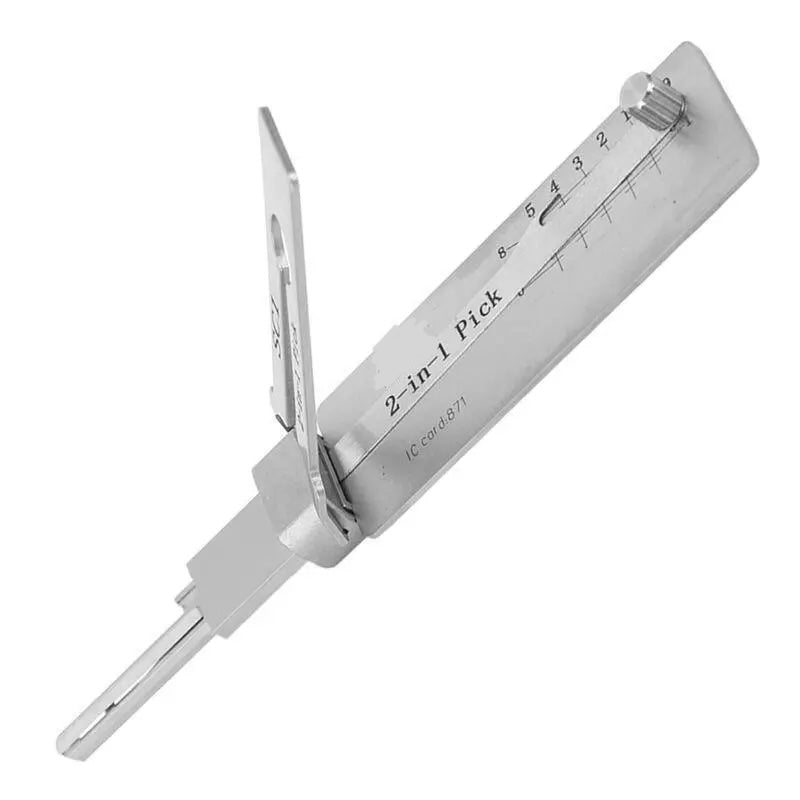 Lishi 2 in 1 Tool SS001 SS002 SS002R pro R52 KW1 KW5 SC1 SC4 SC20 M1/MS2 AM5 TE2 Locksmith Tools for Home Door Civil Locks