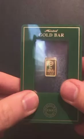 1g Gold Bar Best Value (Brand New)