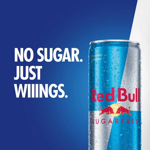 REDBULL 250ml sugar free